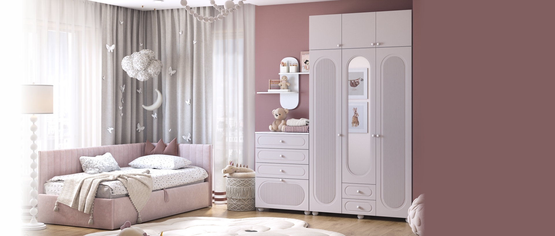 Модульная детская "Милана" - стиль и комфорт!