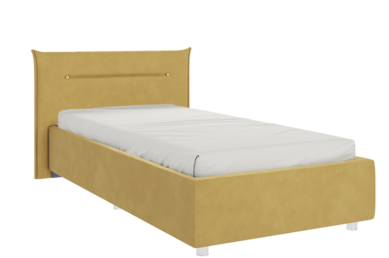 Каркас кровати Альба 90х200 см (медовый (велюр))