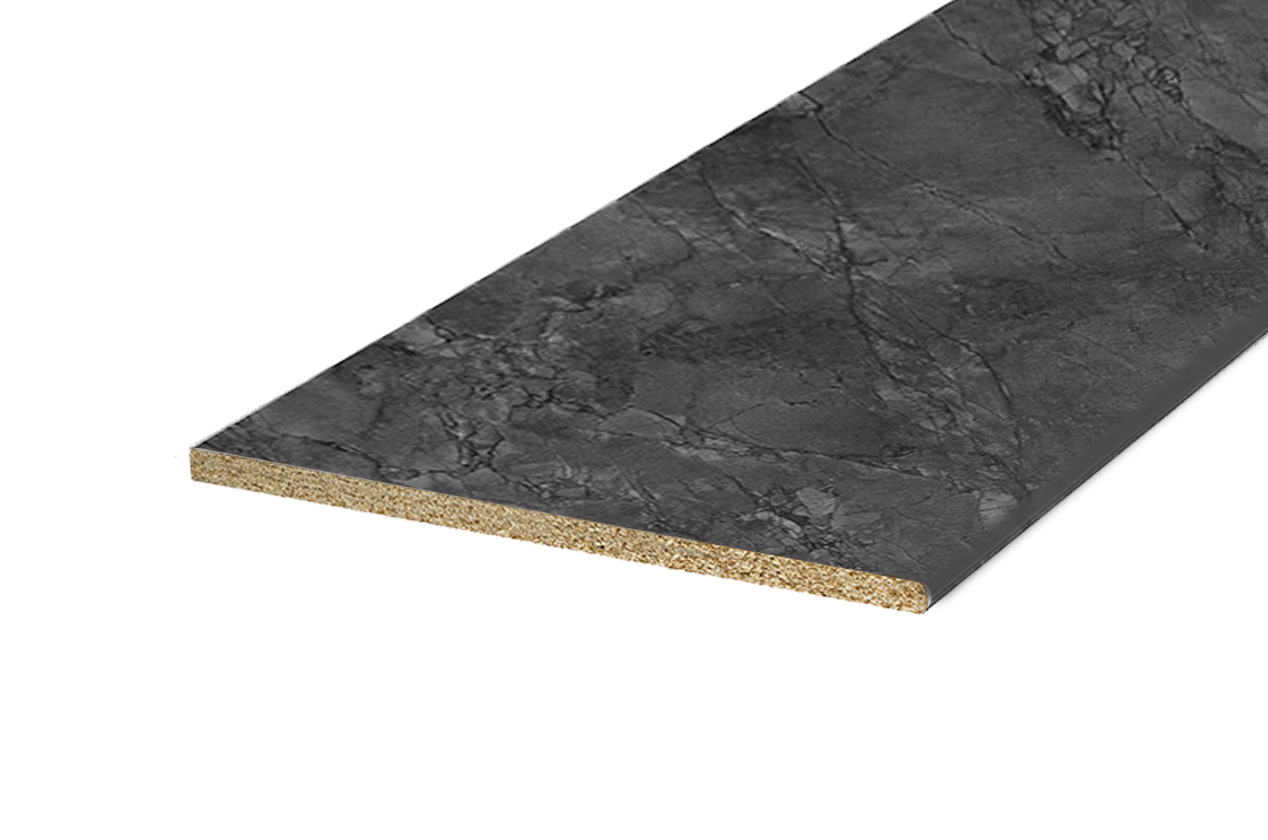 Столешница постформинг H38 L2000 (мрамор империал темный)