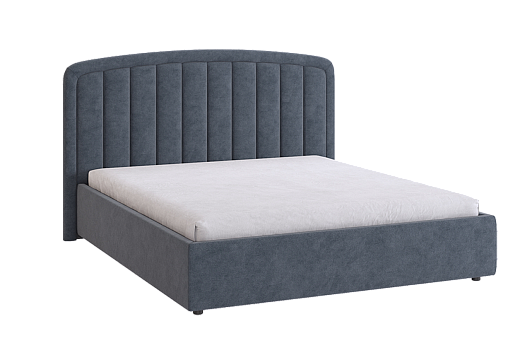 Кровать с основанием Сиена 2 160х200 см (топаз (велюр))