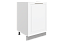 Мишель Шкаф рабочий L500 B500 (1 дв. гл.) (эмаль)