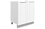 Мишель Шкаф рабочий под мойку L600 (2 дв. гл.) (эмаль)