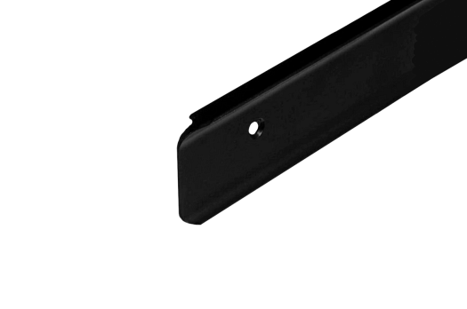Соединительная угловая планка для столешницы 38мм (цветная) Кухня (черный)