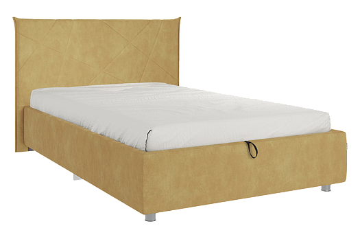 Кровать с подъемным механизмом Квест 120х200 см (медовый (велюр))