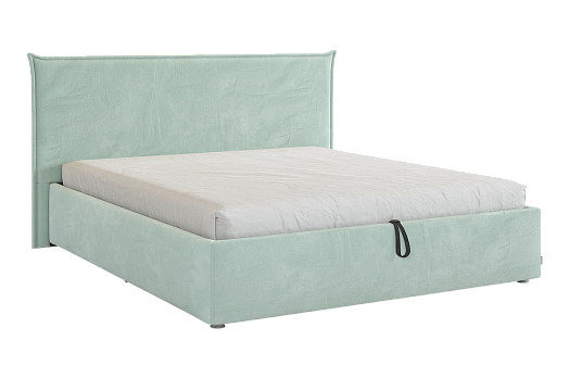 Кровать с подъемным механизмом Лада 160х200 см (мята (велюр))
