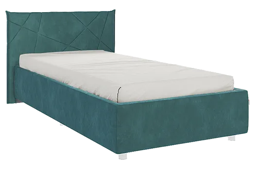 Кровать с основанием Квест 90х200 см (сосна (велюр))