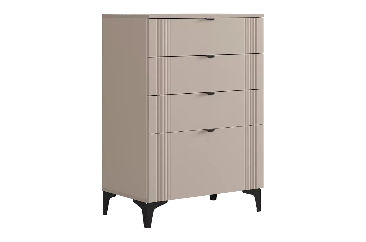 Рич Комод (кашемир/фрапучино матовый/черный)