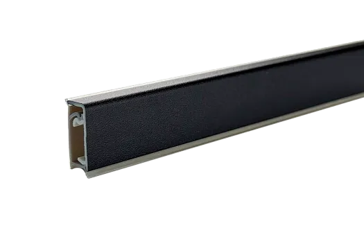 Плинтус Квадро 12х25 L3000 Кухня (черный)