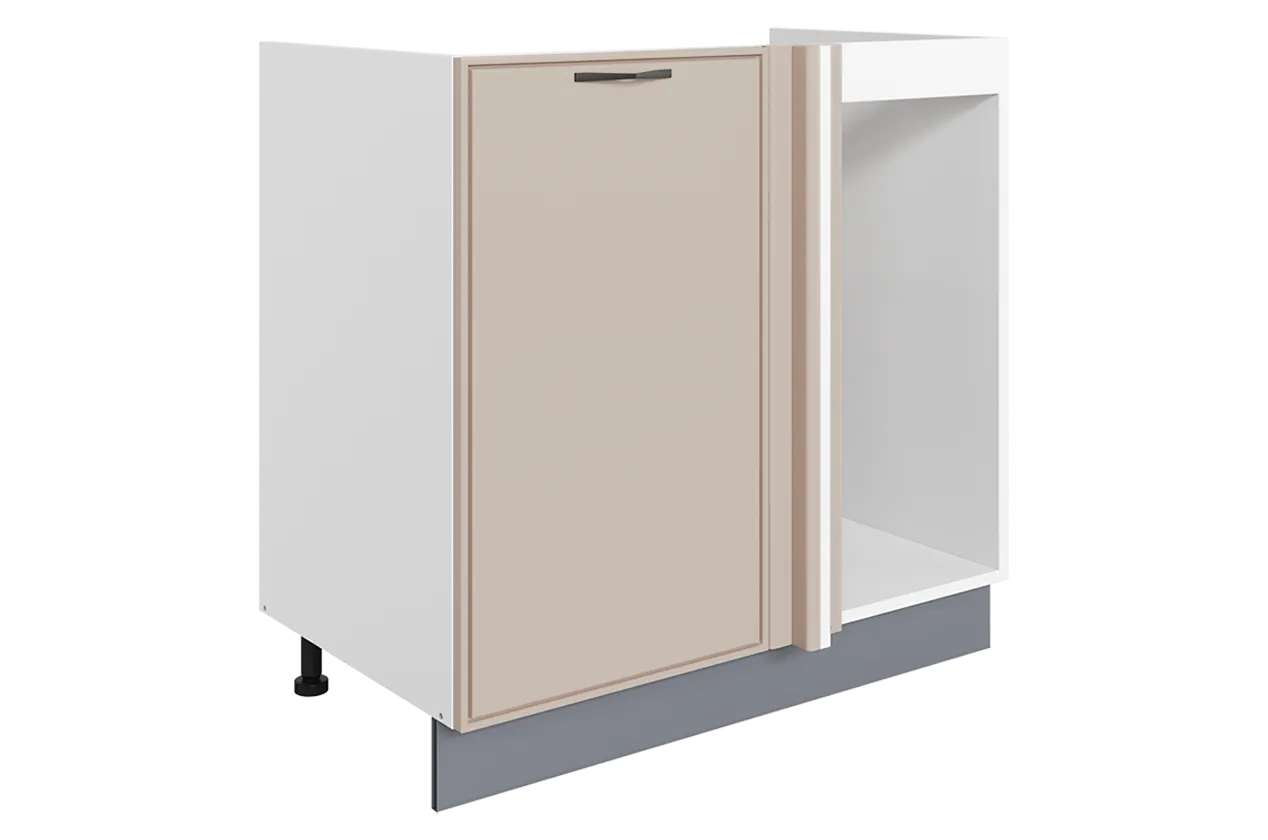 Монако Шкаф рабочий под мойку угл. L800 (1 дв. гл.)