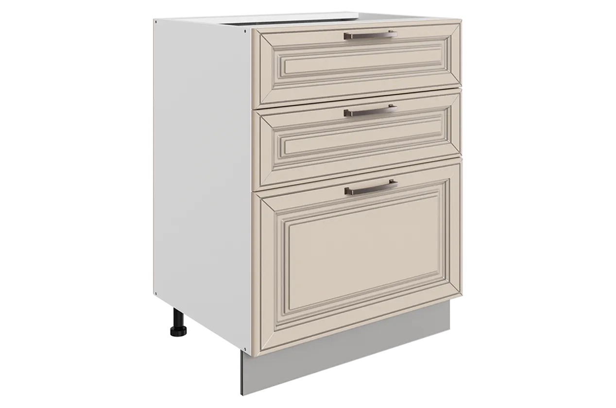 Атланта Шкаф рабочий L600 Старт (3 ящ.) (эмаль)