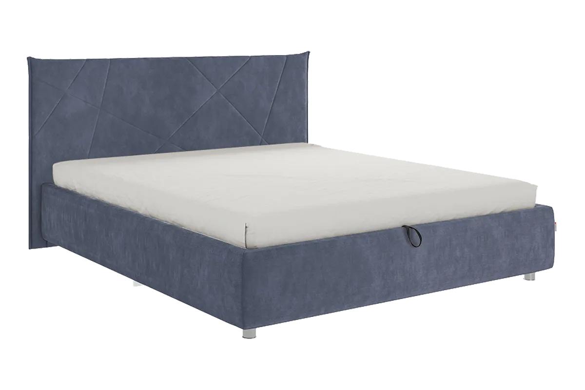 Кровать с подъемным механизмом Квест 160х200 см (топаз (велюр))