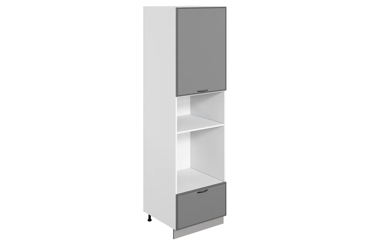 Монако Шкаф-пенал 3 L600 H2321 Старт (1 дв. гл. 1 ящ.)