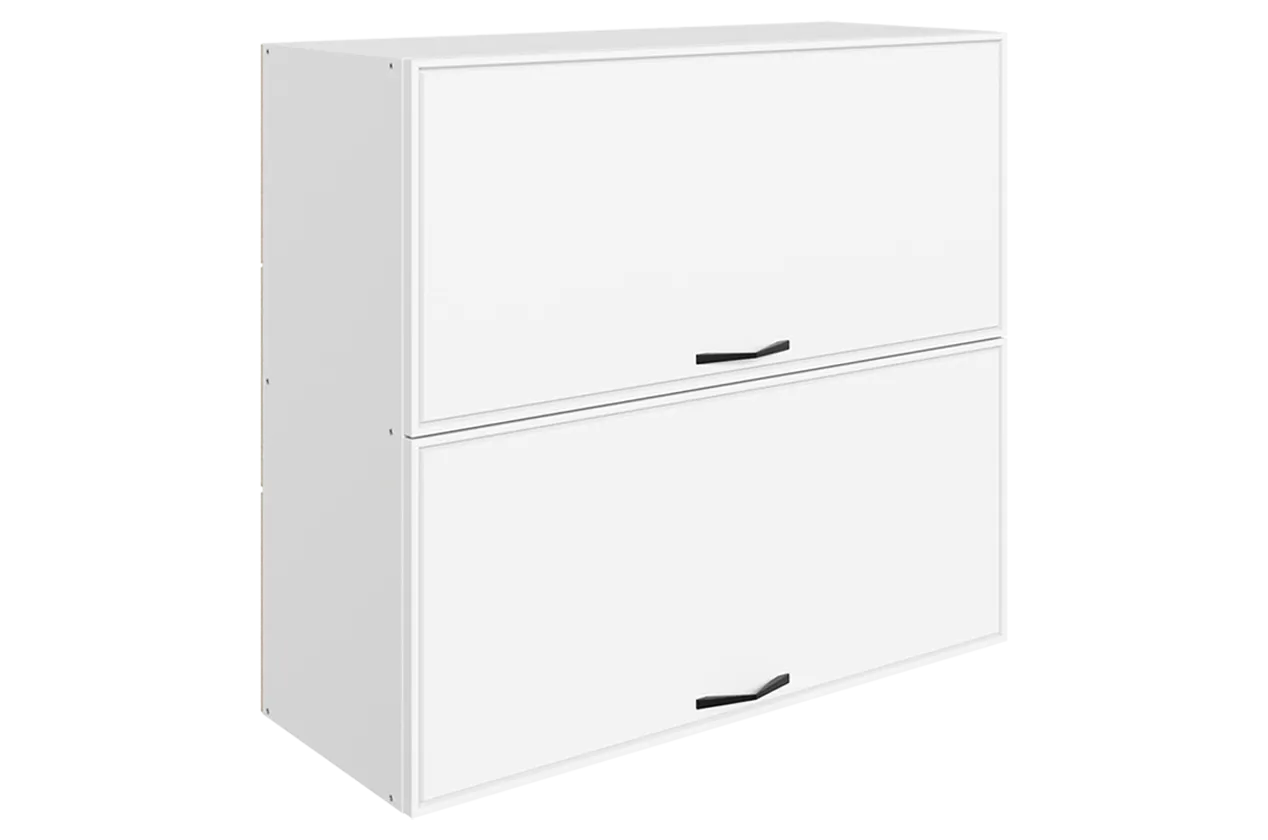 Монако Шкаф навесной L800 Н720 (2 дв. гл.гориз.)