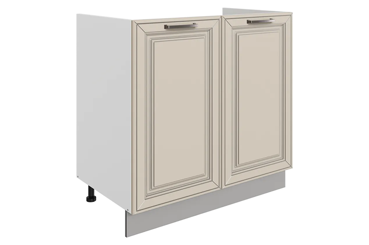 Атланта Шкаф рабочий под мойку L800 (2 дв. гл.) (эмаль)