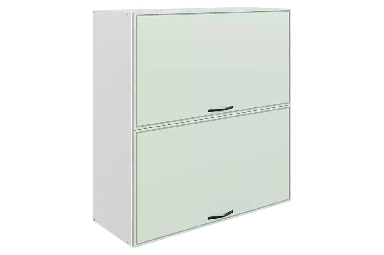 Монако Шкаф навесной L800 Н900 (2 дв. гл. гориз.)