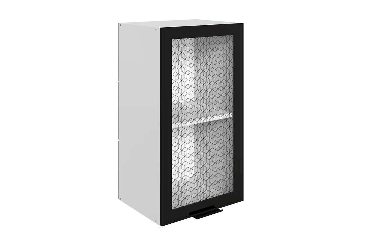 Стоун Шкаф навесной L400 Н720 (1 дв. рам.)