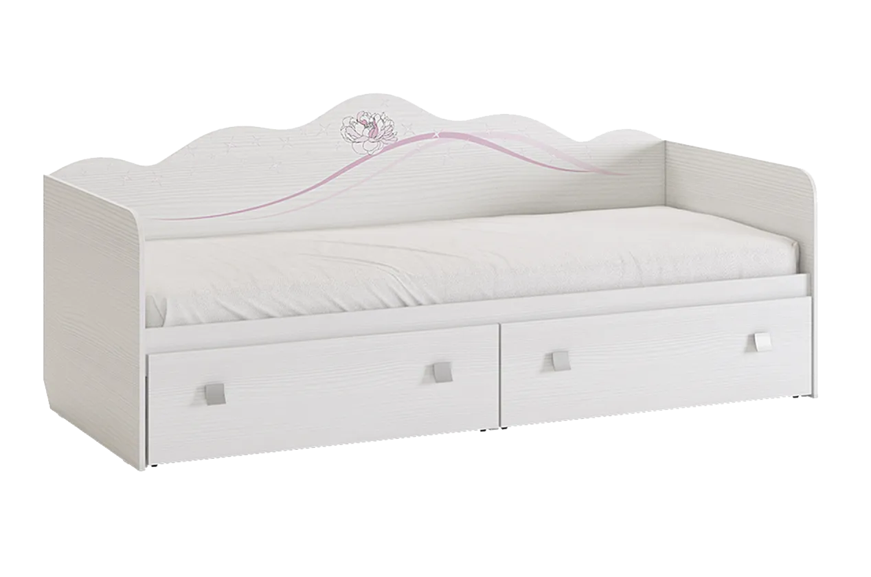 Фэнтези Кровать (белый рамух)