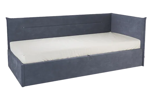Кровать с подъемным механизмом Альба (Тахта) 90х200 см (топаз (велюр))